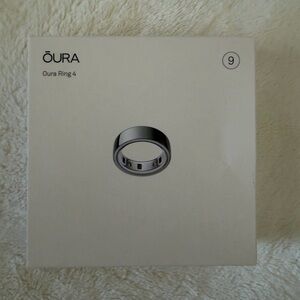 Silver Oura Ring 4 size 9